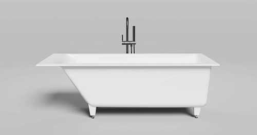 Ванна из искусственного камня Salini CASCATA KIT 170x70 покраска по RAL полностью 104813MF S-Sense Ванна из искусственного камня Salini CASCATA KIT 170x70 покраска по RAL полностью 104813MF S-Sense