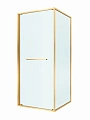 Душевой уголок CEZARES LUX-A-FS-1-90-C-BORO 90x90 см, профиль брашированное золото, стекло прозрачное Душевой уголок CEZARES LUX-A-FS-1-90-C-BORO 90x90 см, профиль брашированное золото, стекло прозрачное