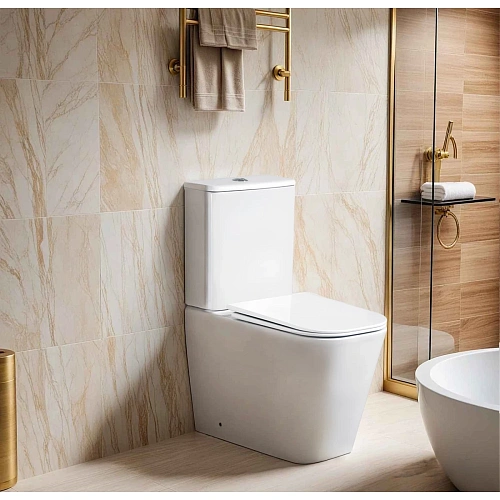 Унитаз напольный Ceruttispa MANLIO Tornado CT10618 безободковый, сиденье микролифт Унитаз напольный Ceruttispa MANLIO Tornado CT10618 безободковый, сиденье микролифт