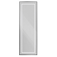 Детальная картинка товара «зеркало belbagno spc-kraft-555-1700-tch-pia-nero 555x1700 мм с подсветкой и сенсорным выключателем»