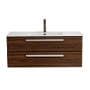 Тумба под раковину CEZARES ECO-CER-N-1200-2C-SO-NCS-P орех шоколад софт 1200x457 подвесная