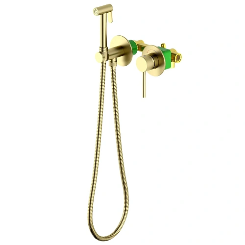 Гигиенический душ Timo Saona 2339/17SM с термостатотом золото матовое Гигиенический душ Timo Saona 2339/17SM с термостатотом золото матовое