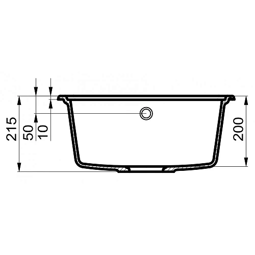Кухонная мойка Milacio Navarra 65 Cuarzo (MC.77064), бежевый Кухонная мойка Milacio Navarra 65 Cuarzo (MC.77064), бежевый