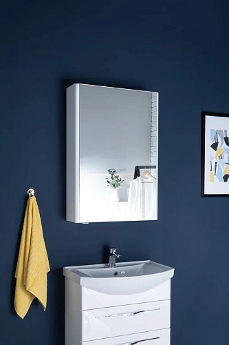 Зеркальный шкаф Aquanet Орлеан 60 белый 00183076 Зеркальный шкаф Aquanet Орлеан 60 белый 00183076