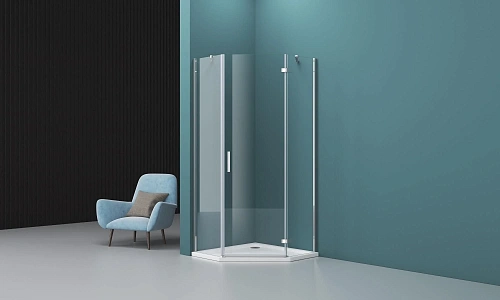 Душевой уголок BelBagno KRAFT-P-1-90-C-Cr-R 900x900 мм Душевой уголок BelBagno KRAFT-P-1-90-C-Cr-R 900x900 мм