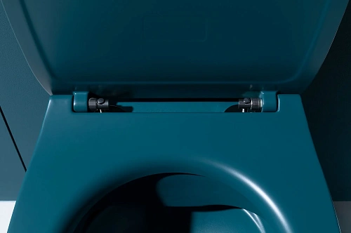 Унитаз подвесной Allen Brau Fantasy 4.11004.PT с крышкой, петроль Унитаз подвесной Allen Brau Fantasy 4.11004.PT с крышкой, петроль