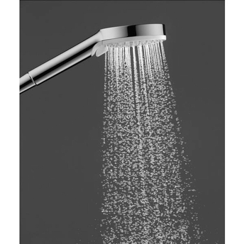 Душевой гарнитур Hansgrohe Crometta Vario и мыльницей Casetta 65 26553400 белый/хром Душевой гарнитур Hansgrohe Crometta Vario и мыльницей Casetta 65 26553400 белый/хром