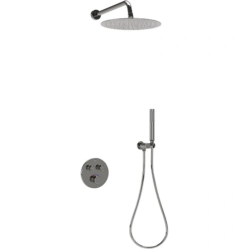Душевая система Sancos Link SC3005CH встраиваемый, с термостатом, хром Душевая система Sancos Link SC3005CH встраиваемый, с термостатом, хром