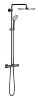 Картинка анонса товара «душевая система grohe euphoria xxl 310 с термостатом, тёмный графит глянец (26075a00)»