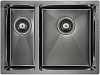 Картинка анонса товара «кухонная мойка paulmark zusat pm225944-gmr вороненая сталь правая pvd 590х440мм»