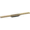 Картинка анонса товара «решетка для водоотводящего желоба hansgrohe raindrain flex, 70 см, укорачиваемая 56043140, шлифованн»