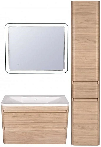 Тумба под раковину Style Line Атлантика 100, Люкс ясень перламутр, PLUS ЛС-00000682 Тумба под раковину Style Line Атлантика 100, Люкс ясень перламутр, PLUS ЛС-00000682