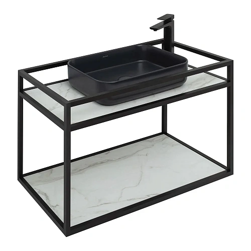 Консоль под раковину Allen Brau Liberty 90 1.33003.BB черный Консоль под раковину Allen Brau Liberty 90 1.33003.BB черный