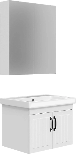 Комплект мебели DIWO Сочи 60 подвесная, белая 579268 Комплект мебели DIWO Сочи 60 подвесная, белая 579268