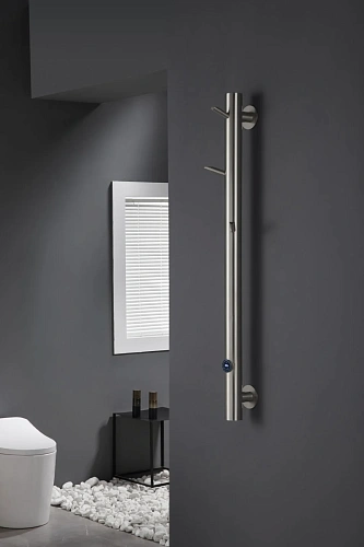 Полотенцесушитель электрический Boheme OAK 724-NB NIKEL BRUSH Полотенцесушитель электрический Boheme OAK 724-NB NIKEL BRUSH