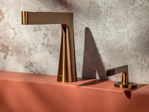 Смеситель для раковины Boheme Duo 161-CB COPPER BRUSHED Смеситель для раковины Boheme Duo 161-CB COPPER BRUSHED