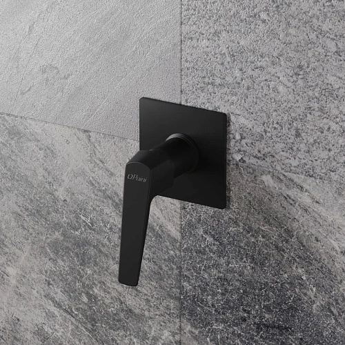 Смеситель для душа Paini Bari RTYO690 встраиваемый, черный Смеситель для душа Paini Bari RTYO690 встраиваемый, черный