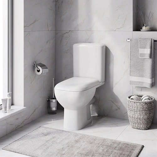 Унитаз напольный AM.PM Like C808607SC компакт с сиденьем микролифт Унитаз напольный AM.PM Like C808607SC компакт с сиденьем микролифт