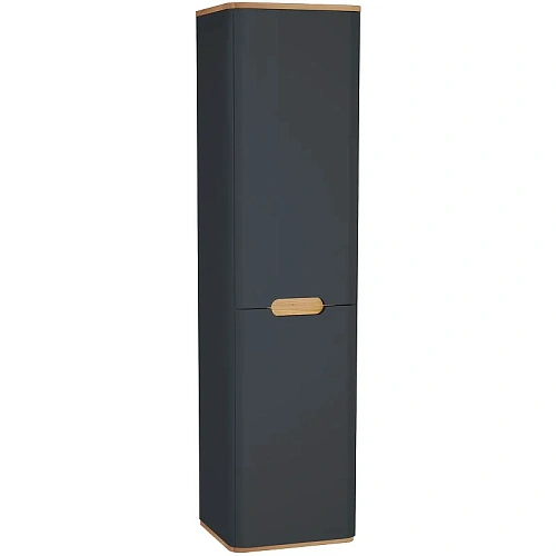 Шкаф-пенал Vitra Sento 40 см 60856 матовый антрацит, левый Шкаф-пенал Vitra Sento 40 см 60856 матовый антрацит, левый