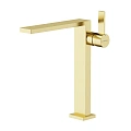 Смеситель для раковины Sancos Linn SC9020BG брашированное золото, PVD покрытие Смеситель для раковины Sancos Linn SC9020BG брашированное золото, PVD покрытие
