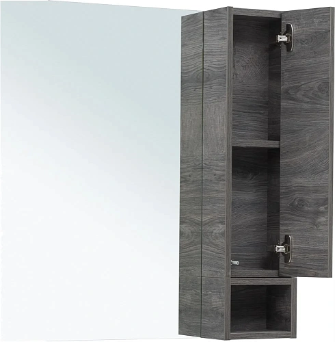 Комплект мебели STWORKI Карлстад 75 дуб рошелье, в стиле лофт, под дерево, серая 418885 Комплект мебели STWORKI Карлстад 75 дуб рошелье, в стиле лофт, под дерево, серая 418885