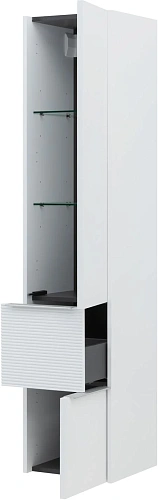 Шкаф-пенал Aquanet Вита 35 00332447 белый матовый Шкаф-пенал Aquanet Вита 35 00332447 белый матовый