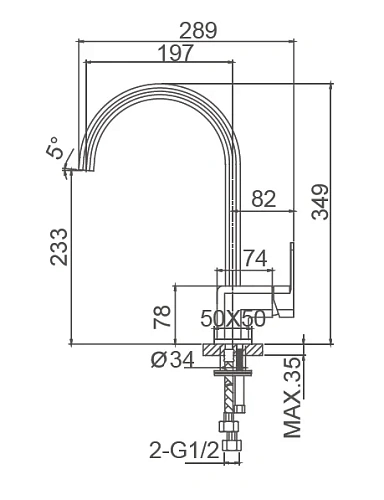 Смеситель для кухни Wonzon & Woghand Arnie, черный матовый (WW-692101-MB) Смеситель для кухни Wonzon & Woghand Arnie, черный матовый (WW-692101-MB)