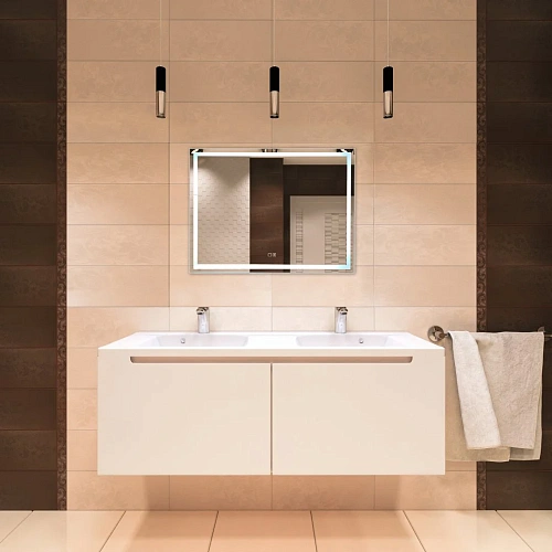 Зеркало Silver mirrors Ливия 800х600 - 2 подогрев, сенсорный выключатель ФР-00001193 Зеркало Silver mirrors Ливия 800х600 - 2 подогрев, сенсорный выключатель ФР-00001193