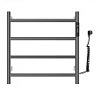 Полотенцесушитель электрический Wonzon & Woghand темный графит (WW-AL404-GM) Полотенцесушитель электрический Wonzon & Woghand темный графит (WW-AL404-GM)