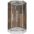 Душевая кабина Niagara Luxe NG-7717WD (1000x1000х2150) низкий поддон стенки деревянные Душевая кабина Niagara Luxe NG-7717WD (1000x1000х2150) низкий поддон стенки деревянные