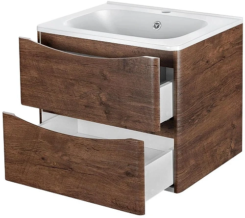 Тумба под раковину Vincea Paola 60 R.Wood VMC-2P600RW Тумба под раковину Vincea Paola 60 R.Wood VMC-2P600RW