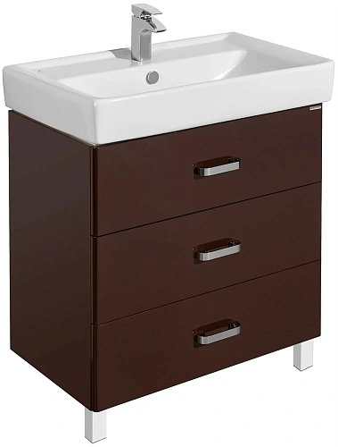 Тумба под раковину Aquaton Америна 70 М темно-коричневая 1A169001AM430 Тумба под раковину Aquaton Америна 70 М темно-коричневая 1A169001AM430