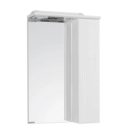 Зеркальный шкаф Aquaton Панда 50 правый белый 1A007402PD01R Зеркальный шкаф Aquaton Панда 50 правый белый 1A007402PD01R