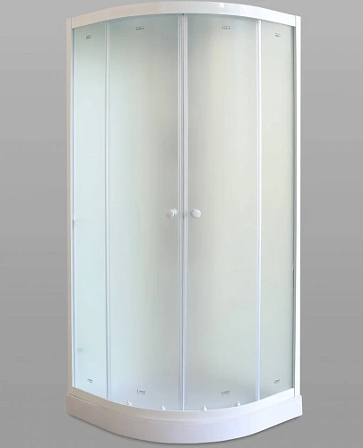 Душевая кабина Parly EB931 900x900 профиль белый, стекло матовое Душевая кабина Parly EB931 900x900 профиль белый, стекло матовое