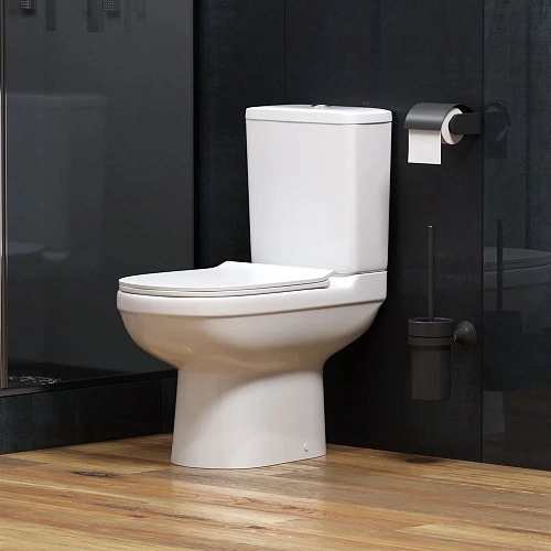 Унитаз напольный Niagara Nero NG-9902 (620x360x750) безободковый с толстой крышкой Унитаз напольный Niagara Nero NG-9902 (620x360x750) безободковый с толстой крышкой