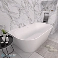 Ванна из искусственного камня Marmo-Elite Альтара PNR-170-88-1 170x88 пристенная, щелевой перелив, глянцевая Ванна из искусственного камня Marmo-Elite Альтара PNR-170-88-1 170x88 пристенная, щелевой перелив, глянцевая