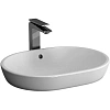 Раковина Vitra Metropole 5942B003-0012 овальная 60 см, c переливом