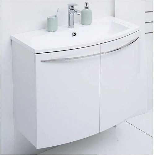 Тумба под раковину De Aqua Токката 90 белый 167141 Тумба под раковину De Aqua Токката 90 белый 167141