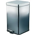 Корзина для мусора Nofer 09111.12.S, хром матовый Корзина для мусора Nofer 09111.12.S, хром матовый