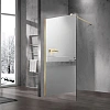 Душевая перегородка Vincea Walk-In VSW-1H900MRG, 900x2000, матовый золотой, стекло зеркальное Душевая перегородка Vincea Walk-In VSW-1H900MRG, 900x2000, матовый золотой, стекло зеркальное