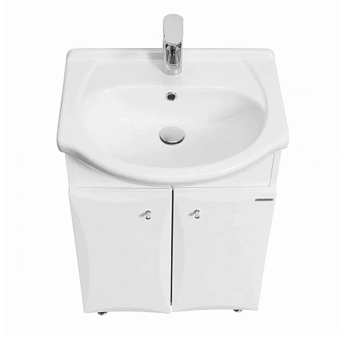 Тумба под раковину Aquaton Джимми 57 М белый 1A068301DJ010 Тумба под раковину Aquaton Джимми 57 М белый 1A068301DJ010