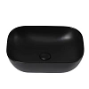 Раковина ABBER Rechteck AC2200MB накладная, черная матовая Раковина ABBER Rechteck AC2200MB накладная, черная матовая