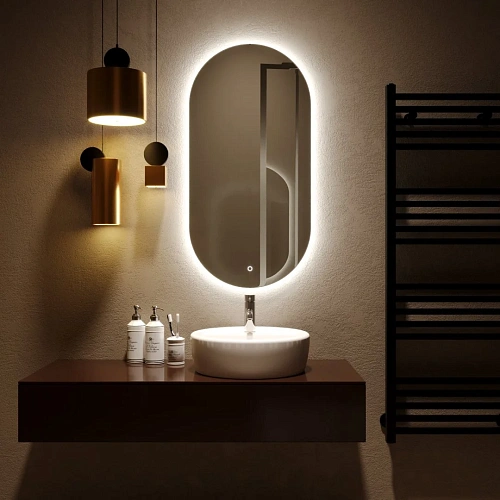 Зеркало SILVER MIRRORS 500x1000 открытая подсветка, сенсорный выключатель Viva-Lite (LED-00002601) Зеркало SILVER MIRRORS 500x1000 открытая подсветка, сенсорный выключатель Viva-Lite (LED-00002601)