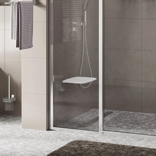 Сиденье для душа WasserKRAFT SS401 белый Сиденье для душа WasserKRAFT SS401 белый