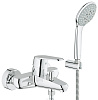 Картинка анонса товара «смеситель для ванны grohe eurodisc cosmopolitan с душевым гарнитуром, хром (33395002)»