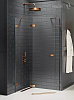 Картинка анонса товара «душевой уголок new trendy avexa copper brushed l 100x80x200 exk-3827 брашированная медь»