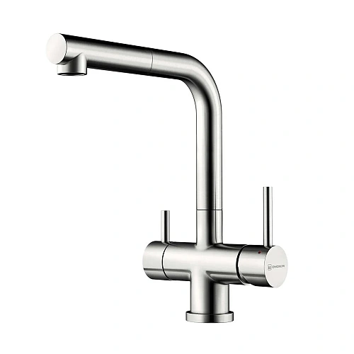 Смеситель для кухни Omoikiri Takamatsu-S-BN 4994346 Смеситель для кухни Omoikiri Takamatsu-S-BN 4994346