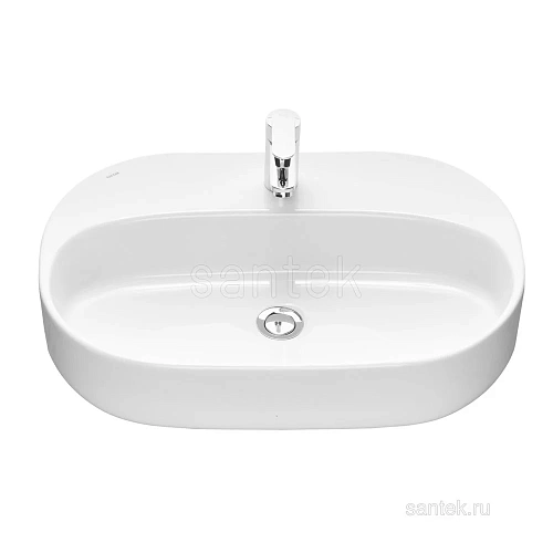 Раковина Santek Одри Round 420x620 1WH501710 1.WH50.1.710 Раковина Santek Одри Round 420x620 1WH501710 1.WH50.1.710