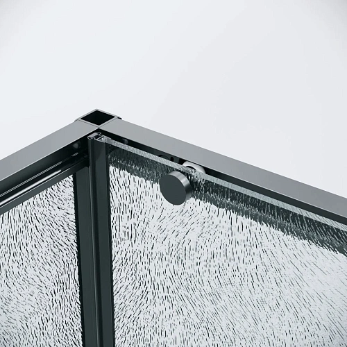 Боковая стенка GROSSMAN Galaxy 200.K33.01.70.21.02 (70x195) черный матовый, стекло шиншилла Боковая стенка GROSSMAN Galaxy 200.K33.01.70.21.02 (70x195) черный матовый, стекло шиншилла