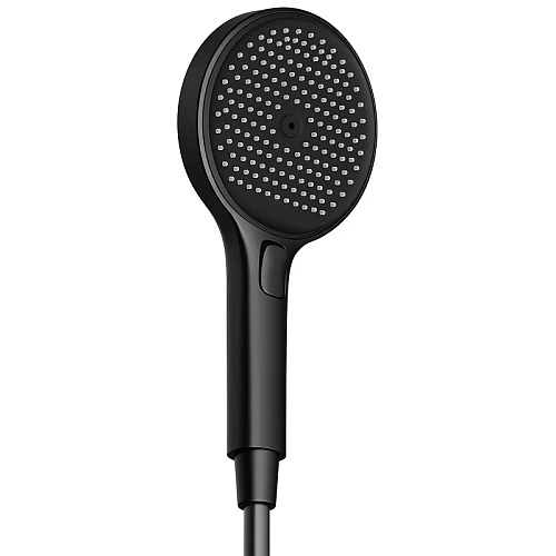 Душевая лейка Sancos Nok round SC6001MB диаметр 130 мм, 3 режима, черный матовый Душевая лейка Sancos Nok round SC6001MB диаметр 130 мм, 3 режима, черный матовый